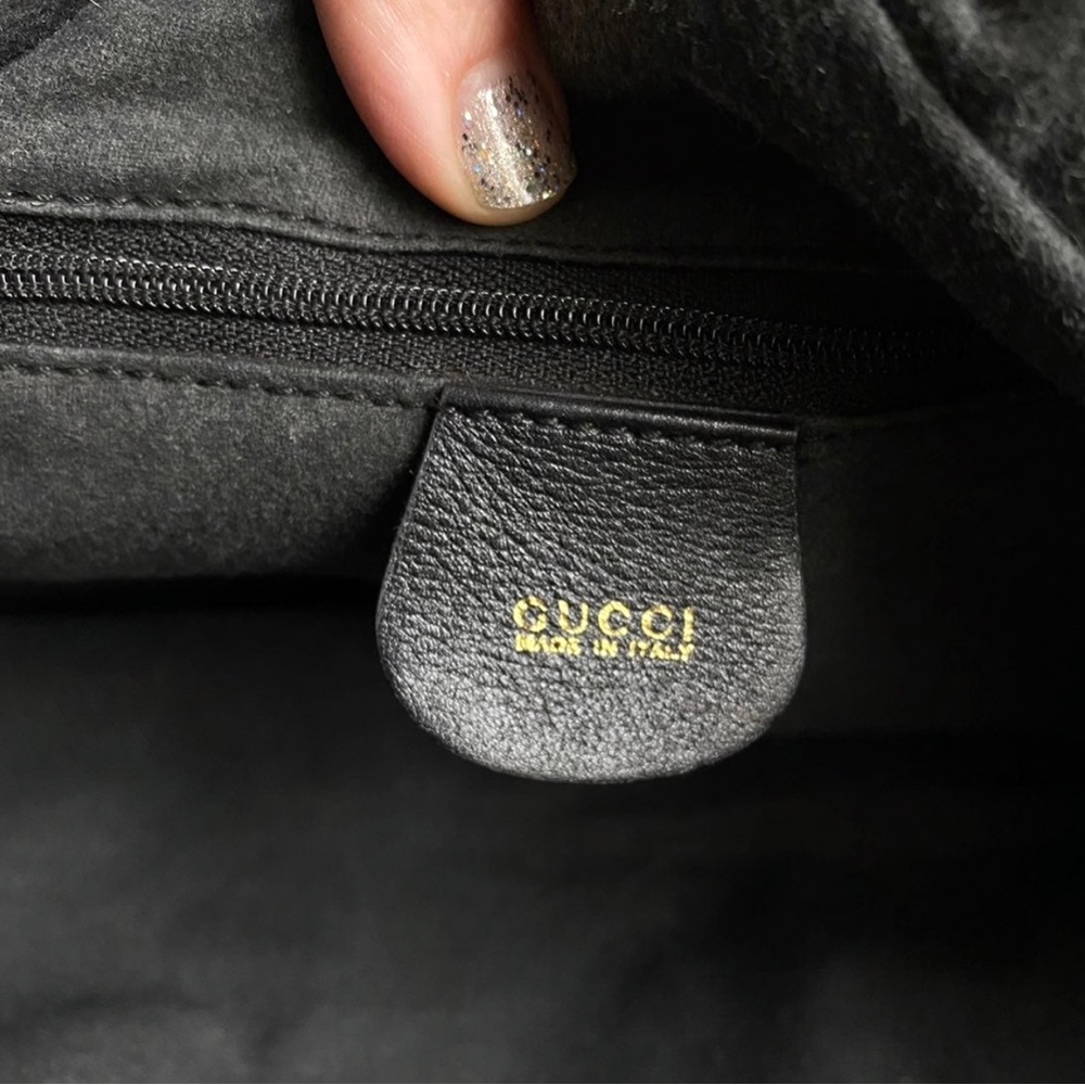 Gucci Large Black Shoulder Bag - Picture 10 of 10